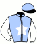 casaque portée par Pou Pou G. A. jockey du cheval de course GARY D'AS (FR), information pmu ZETURF