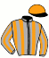 casaque portée par Bouchez M. jockey du cheval de course HARIBO DES BROUETS (FR), information pmu ZETURF