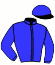casaque portée par Madamet A. jockey du cheval de course BLITZ SPIRIT (IE), information pmu ZETURF