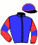 casaque portée par Abrivard A. jockey du cheval de course INDICA, information pmu ZETURF
