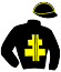casaque portée par Bonne D. jockey du cheval de course JIANY DI BRUNO, information pmu ZETURF