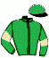 casaque portée par Lecoeuvre C. jockey du cheval de course AZABA, information pmu ZETURF