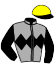 casaque portée par Berto M. jockey du cheval de course REVE DE MAGRITTE, information pmu ZETURF