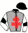 casaque portée par Verva Pie. Y. jockey du cheval de course JOY DE WALLIS, information pmu ZETURF