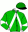 casaque portée par Olivier S. jockey du cheval de course HACKER DU CHENE, information pmu ZETURF