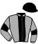 casaque portée par Boite L. jockey du cheval de course JERMANY, information pmu ZETURF