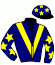 casaque portée par Boutin Hug. jockey du cheval de course THE FOOTMAN, information pmu ZETURF casaque portée par Boutin Hug. jockey du cheval de course THE FOOTMAN, information pmu ZETURF