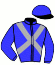 casaque portée par Verva M. jockey du cheval de course ILEPSON, information pmu ZETURF casaque portée par Verva M. jockey du cheval de course ILEPSON, information pmu ZETURF