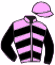 casaque portée par Ouvrie F. jockey du cheval de course HOSTO DES DURIEZ, information pmu ZETURF