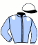 casaque portée par Desprez Gui. jockey du cheval de course ICARE DU DOLLAR, information pmu ZETURF