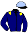 casaque portée par Melis Macias J. jockey du cheval de course IRIS D'AVIGNERE, information pmu ZETURF