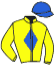 casaque portée par Lefebvre F. jockey du cheval de course INTREPID ITALIAN, information pmu ZETURF casaque portée par Lefebvre F. jockey du cheval de course INTREPID ITALIAN, information pmu ZETURF
