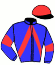 casaque portée par Danet P. jockey du cheval de course LARAFALE PASMARICK, information pmu ZETURF