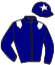 casaque portée par Massin Mlle A. jockey du cheval de course MIA GRANDE, information pmu ZETURF