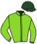 casaque portée par Boisseau L. jockey du cheval de course ARYA, information pmu ZETURF