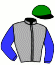 casaque portée par Van Pollaert Pie. jockey du cheval de course HILDA MARIA, information pmu ZETURF casaque portée par Van Pollaert Pie. jockey du cheval de course HILDA MARIA, information pmu ZETURF