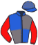 casaque portée par Breux S. jockey du cheval de course HYGROVE DAN, information pmu ZETURF
