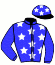 casaque portée par Grosbois Chr. jockey du cheval de course WHEN I DREAM, information pmu ZETURF