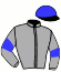 casaque portée par Masschaele Ph. jockey du cheval de course HURACAN, information pmu ZETURF casaque portée par Masschaele Ph. jockey du cheval de course HURACAN, information pmu ZETURF