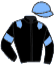 casaque portée par Vanderbeke K. jockey du cheval de course PALANZANO, information pmu ZETURF