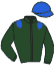 casaque portée par Lefebvre F. jockey du cheval de course ERNAN CORTES, information pmu ZETURF