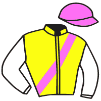 casaque portée par Mangione R. jockey du cheval de course SUNNY STAR, information pmu ZETURF