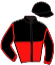 casaque portée par Wester R. jockey du cheval de course LOTTERIO, information pmu ZETURF