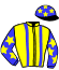 casaque portée par Vilchien A. jockey du cheval de course XYLOPHONE, information pmu ZETURF casaque portée par Vilchien A. jockey du cheval de course XYLOPHONE, information pmu ZETURF