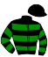 casaque portée par Piton J. Ch. jockey du cheval de course MYRTHA, information pmu ZETURF