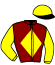 casaque portée par Carboni Con. jockey du cheval de course QUARTZDARGENT, information pmu ZETURF casaque portée par Carboni Con. jockey du cheval de course QUARTZDARGENT, information pmu ZETURF