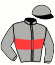 casaque portée par Bizoux Lor. jockey du cheval de course KAMILA DES MONTS, information pmu ZETURF