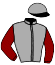 casaque portée par Vanmeerbeck J. jockey du cheval de course KHAN DE VAUVERT, information pmu ZETURF