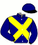 casaque portée par Henry B. jockey du cheval de course LINDY HOP DAVIS (FR), information pmu ZETURF