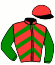 casaque portée par Desoutter Mlle N. jockey du cheval de course GALWAY CITY, information pmu ZETURF