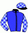 casaque portée par Baron T. jockey du cheval de course HAYMINA (AQ), information pmu ZETURF