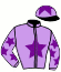 casaque portée par Roussel Ale. jockey du cheval de course MIA WALLACE (FR), information pmu ZETURF