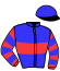 casaque portée par Lestrade B. jockey du cheval de course BLASON D'OR (AQ), information pmu ZETURF