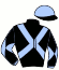 casaque portée par Chevillard T. jockey du cheval de course MONTEPERTUSO (FR), information pmu ZETURF