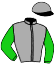 casaque portée par Carpentier K. jockey du cheval de course QUEENSCA (FR), information pmu ZETURF