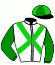casaque portée par Journiac H. jockey du cheval de course SOPHIE KATHARINA (DE), information pmu ZETURF