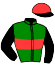 casaque portée par Roussel Ale. jockey du cheval de course SOPHRONE (FR), information pmu ZETURF