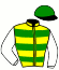 casaque portée par Lajon W. jockey du cheval de course POKER DE BALLON (FR), information pmu ZETURF