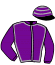 casaque portée par Androuin M. jockey du cheval de course ROLLI DEL'RAIS (FR), information pmu ZETURF