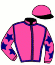 casaque portée par Richard G. jockey du cheval de course PLEVIN, information pmu ZETURF