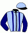 casaque portée par Pelletan M. jockey du cheval de course COW BOY, information pmu ZETURF casaque portée par Pelletan M. jockey du cheval de course COW BOY, information pmu ZETURF