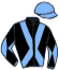 casaque portée par Lebouc Hug. jockey du cheval de course FLEUR DE SEL, information pmu ZETURF