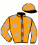 casaque portée par Poirier Mlle C. jockey du cheval de course COCO DU HAUT, information pmu ZETURF casaque portée par Poirier Mlle C. jockey du cheval de course COCO DU HAUT, information pmu ZETURF