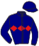 casaque portée par Mescam D. jockey du cheval de course AUTOUR DE MINUIT, information pmu ZETURF casaque portée par Mescam D. jockey du cheval de course AUTOUR DE MINUIT, information pmu ZETURF