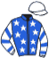 casaque portée par Lefebvre Mr C. jockey du cheval de course ELCOND'OR FORLONGE, information pmu ZETURF casaque portée par Lefebvre Mr C. jockey du cheval de course ELCOND'OR FORLONGE, information pmu ZETURF