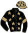 casaque portée par Delalande M. jockey du cheval de course BAD ROMANCE, information pmu ZETURF casaque portée par Delalande M. jockey du cheval de course BAD ROMANCE, information pmu ZETURF